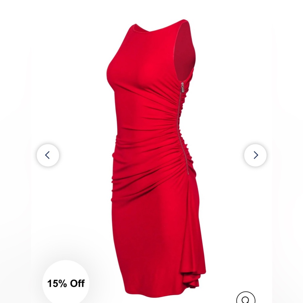 MICHAEL KORS RUCHED SLEEVELESS DRESS 💋